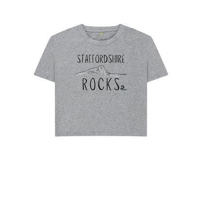 Athletic Grey Staffordshire Rocks boxy tee