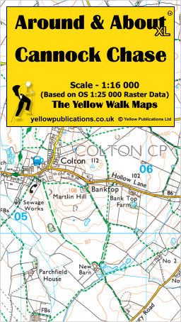 Cannock Chase 'XL' Walking Map