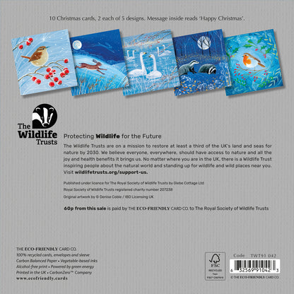 TWT Mixed Art Christmas Cards