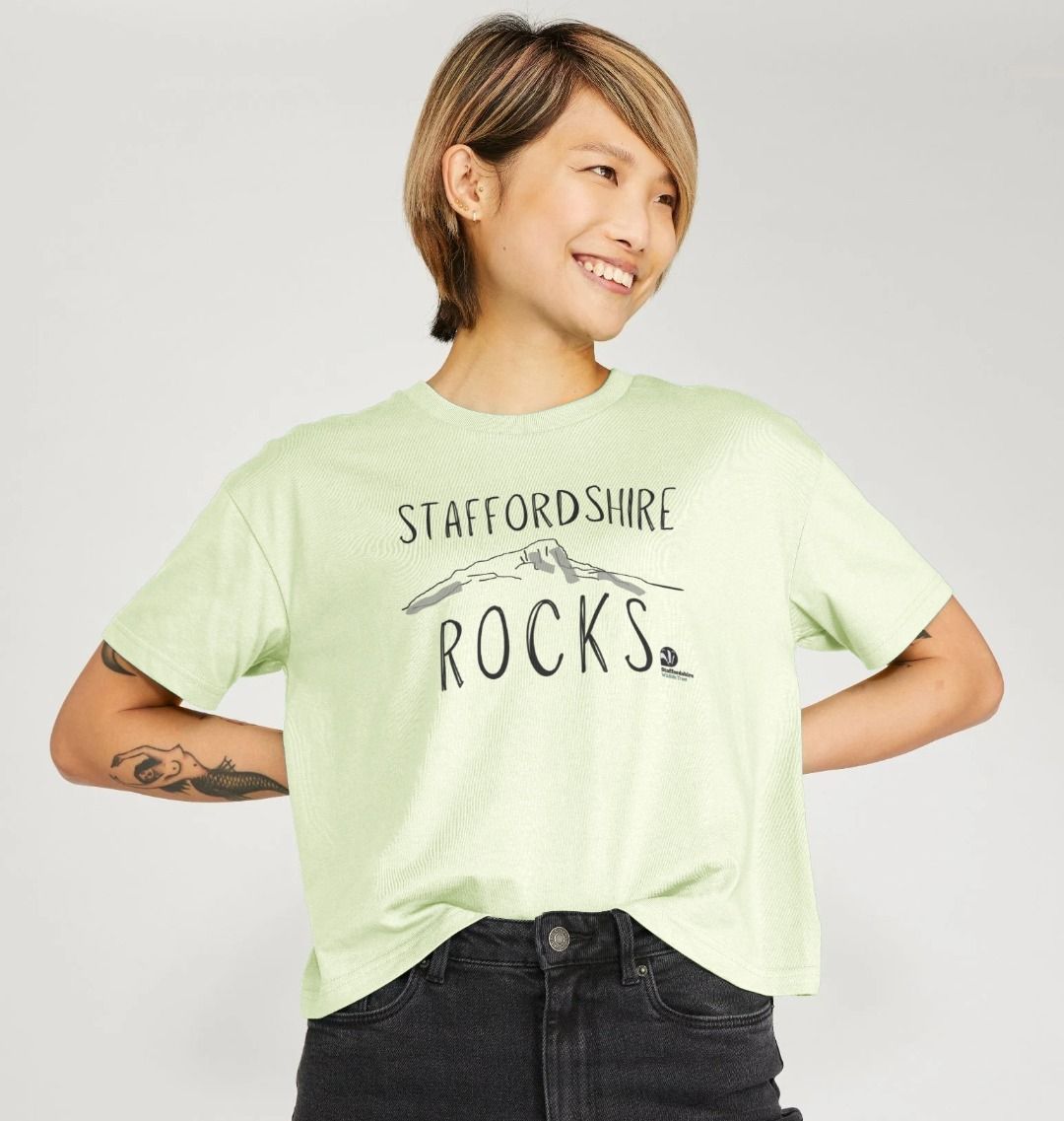 Staffordshire Rocks boxy tee