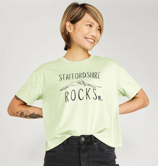 Staffordshire Rocks boxy tee